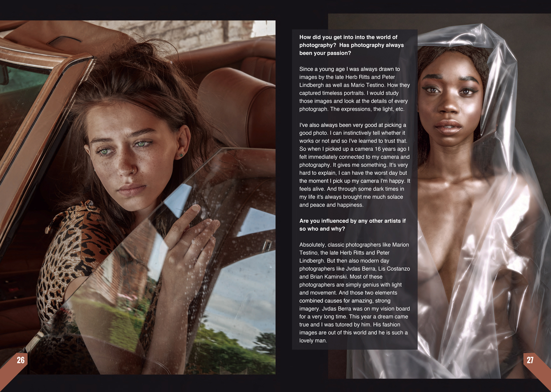 Interview for The Flux Review Magazine with Farnham, Surrey based portrait and fashion photographer James Muller