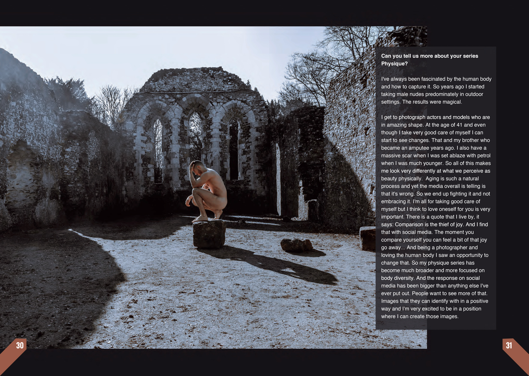 Interview for The Flux Review Magazine with Farnham, Surrey based portrait and fashion photographer James Muller