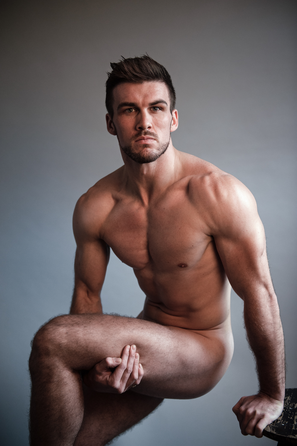 Fine art male physique and fitness photography by Farnham, Surrey based portrait and fashion photographer James Muller