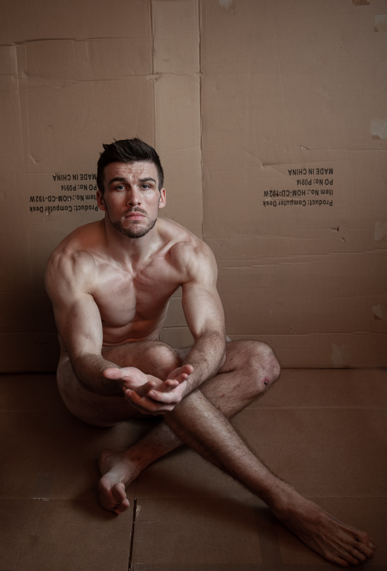 Fine art male physique and fitness photography by Farnham, Surrey based portrait and fashion photographer James Muller