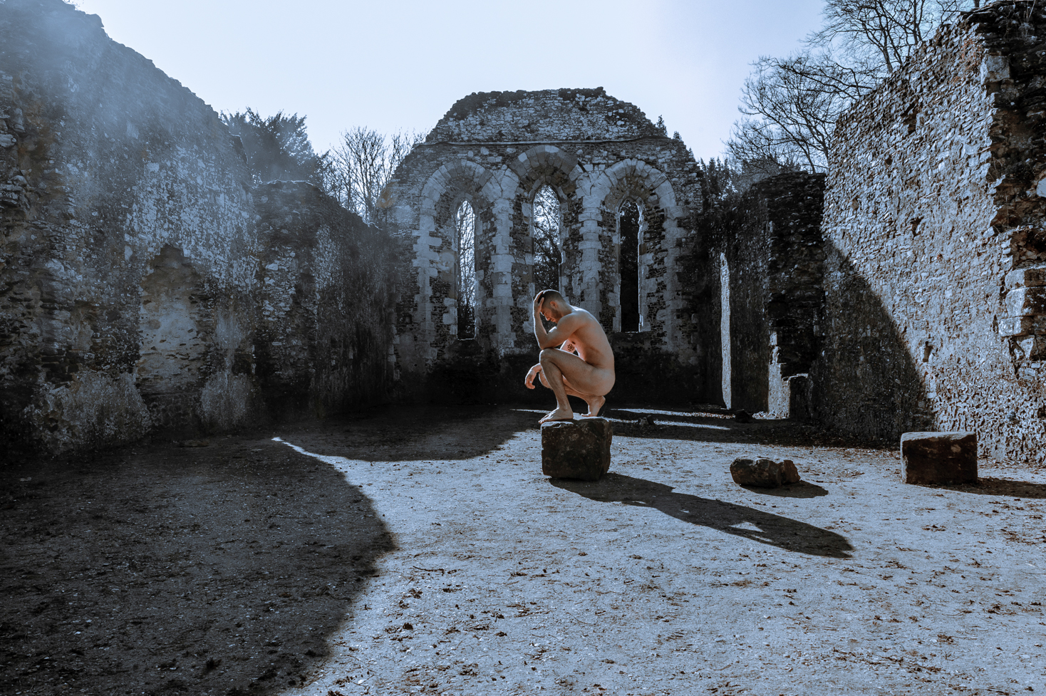 Fine art nude by Farnham, Surrey based portrait photographer James Muller