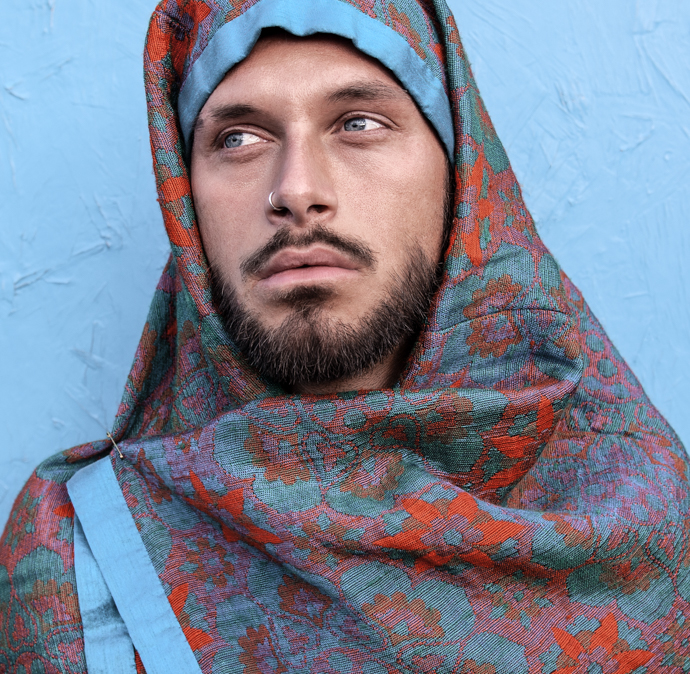 Blue eyes. Portrait photography by Farnham, Surrey based fashion photographer James Muller