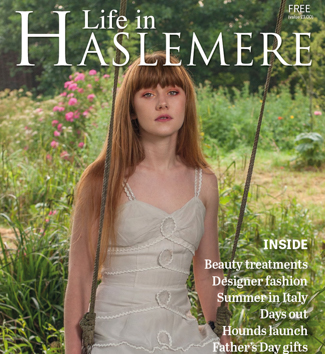 Life in Haslemere front cover by Farnham, Surrey based portrait and fashion photographer James Muller