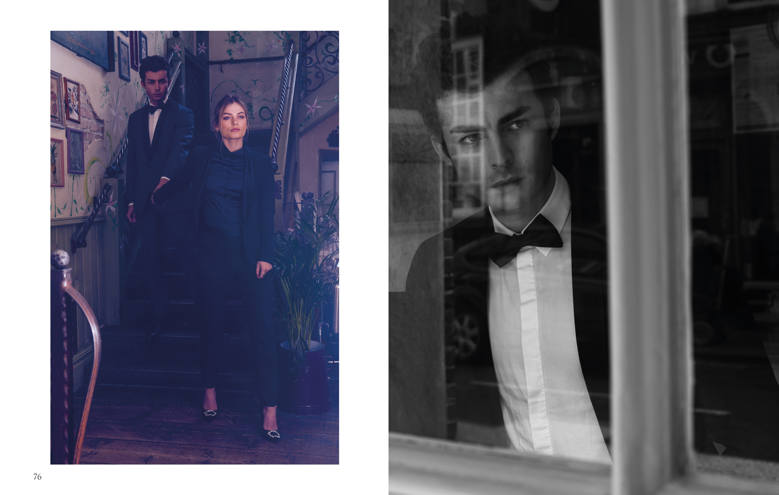 Fashion editorial portrait for LaPalme magazine by Farnham, Surrey based photographer James Muller